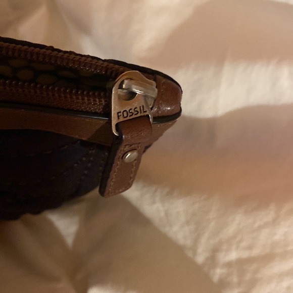 FOSSIL KEY PER Ladies Purse Travel Bag Cosmetic Makeup Bag - Picture 3 of 5